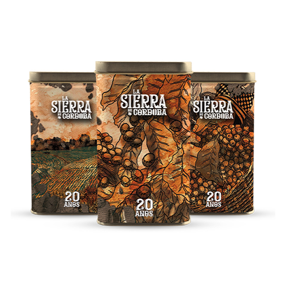 Limited edition coffee can set featuring daily life in Mexican highlands – La Sierra de Córdoba